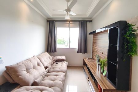Sala de apartamento para alugar com 2 quartos, 72m² em Jardim Santa Vitoria, Campinas