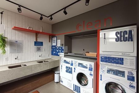 Apartamento para alugar com 29m², 1 quarto e sem vagaLavanderia