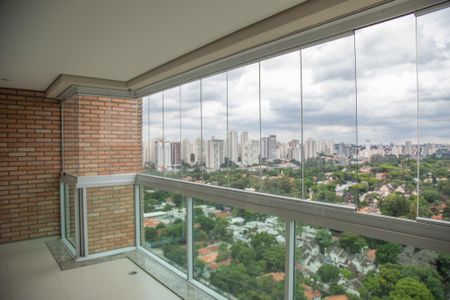 Sacada de apartamento para alugar com 3 quartos, 160m² em Brooklin, São Paulo