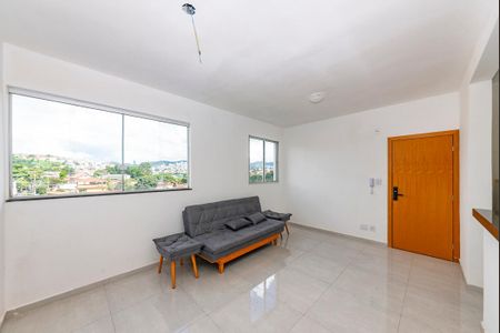 Sala de apartamento para alugar com 3 quartos, 78m² em Salgado Filho, Belo Horizonte