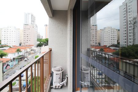 Varanda de kitnet/studio para alugar com 1 quarto, 25m² em Vila Olímpia, São Paulo
