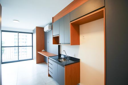 Studio para alugar com 25m², 1 quarto e sem vagaCozinha