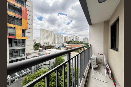 Studio para alugar com 26m², 1 quarto e sem vagaVaranda