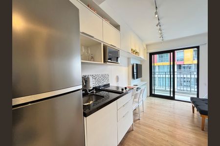 Studio de kitnet/studio para alugar com 1 quarto, 26m² em Indianópolis, São Paulo