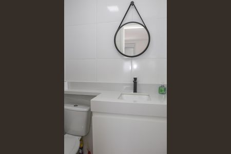 Banheiro da Suíte de apartamento para alugar com 1 quarto, 25m² em Água Branca, São Paulo