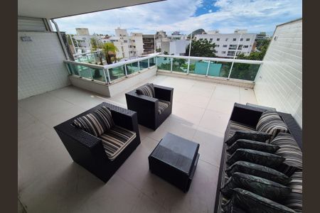 Varanda  de apartamento para alugar com 4 quartos, 324m² em Recreio dos Bandeirantes, Rio de Janeiro