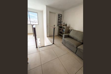 Sala de apartamento à venda com 2 quartos, 91m² em Parque Sao Vicente, Santo André