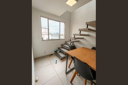 Sala de jantar de apartamento à venda com 2 quartos, 91m² em Parque Sao Vicente, Santo André