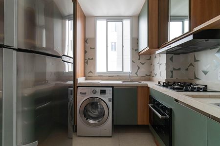 Apartamento para alugar com 38m², 2 quartos e 1 vagaCozinha e Área de Serviço