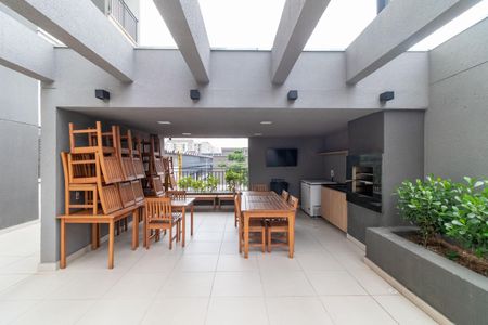 Apartamento para alugar com 38m², 2 quartos e 1 vagaChurrasqueira