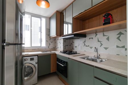 Apartamento para alugar com 38m², 2 quartos e 1 vagaCozinha e Área de Serviço