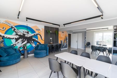 Apartamento para alugar com 27m², 1 quarto e 1 vagaÁrea comum - Salão de festas