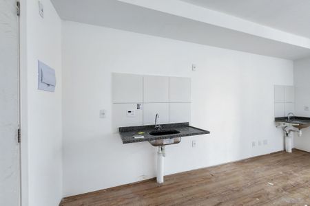 Studio à venda com 30m², 1 quarto e sem vagaCozinha 
