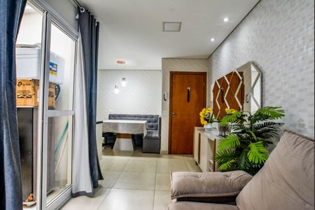Sala de apartamento para alugar com 2 quartos, 51m² em Vila América, Santo André