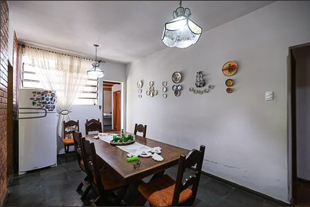 Sala de Jantar de casa à venda com 4 quartos, 173m² em Sagrada Família, Belo Horizonte