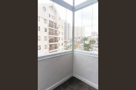 Sacada da Sala de apartamento à venda com 2 quartos, 44m² em Vila Guarani (zona Sul), São Paulo