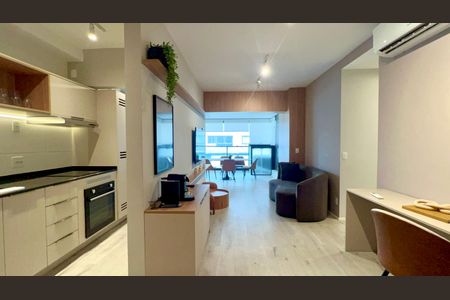 Sala de apartamento para alugar com 2 quartos, 74m² em Pinheiros, São Paulo