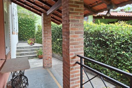 Varanda da Sala de casa de condomínio à venda com 3 quartos, 221m² em Badu, Niterói