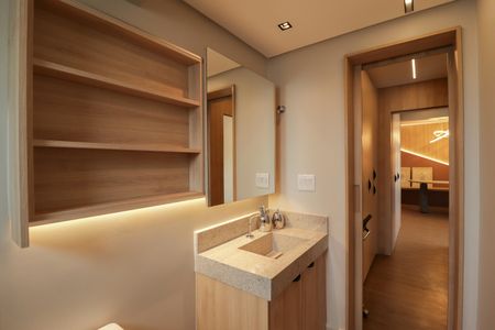 Apartamento à venda com 41m², 1 quarto e 1 vagaBanheiro