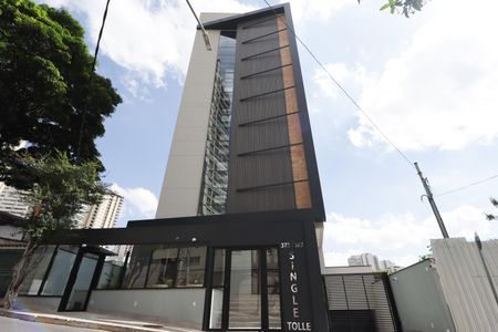 Apartamento à venda com 41m², 1 quarto e 1 vagaFachada