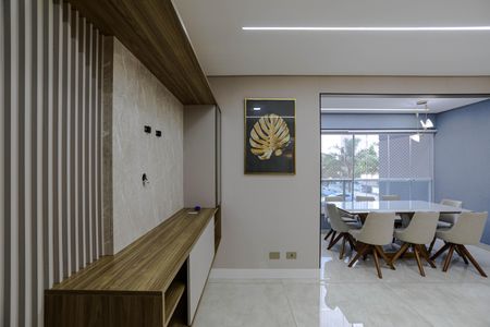 Sala de apartamento para alugar com 3 quartos, 87m² em Loteamento Mogilar, Mogi das Cruzes