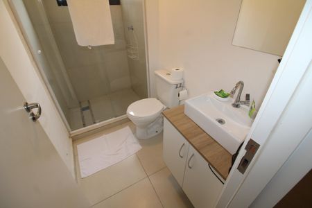 Banheiro de kitnet/studio à venda com 1 quarto, 30m² em Santana, São Paulo