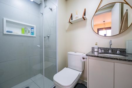 Apartamento para alugar com 29m², 1 quarto e sem vaga Apartamento para alugar com 29m², 1 quarto e sem vagaBanheiro