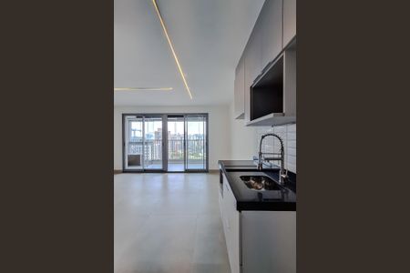 Studio para alugar com 39m², 1 quarto e sem vaga Studio para alugar com 39m², 1 quarto e sem vagaCozinha e Área de Serviço