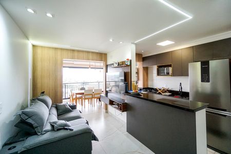Sala/Cozinha de apartamento à venda com 2 quartos, 62m² em Vila Esperança, São Paulo