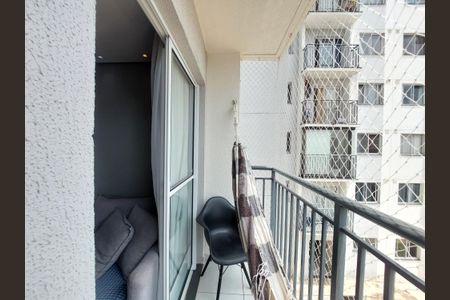 Varanda Sala de apartamento à venda com 1 quarto, 39m² em Vila Inglesa, São Paulo