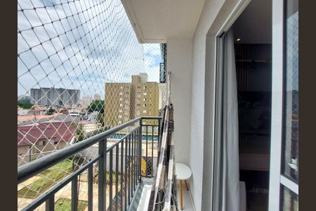 Varanda Sala de apartamento à venda com 1 quarto, 39m² em Vila Inglesa, São Paulo