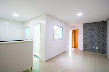 Sala de apartamento à venda com 2 quartos, 50m² em Jardim Las Vegas, Santo André