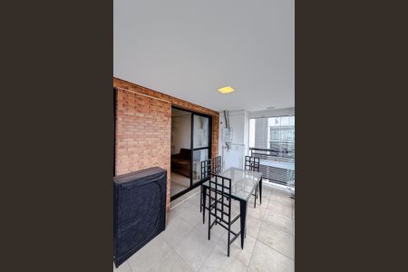 Varanda da Sala de kitnet/studio à venda com 1 quarto, 34m² em Vila Mariana, São Paulo