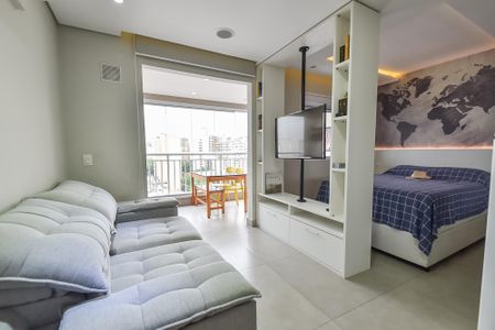 Sala de apartamento à venda com 1 quarto, 37m² em Cambuci, São Paulo