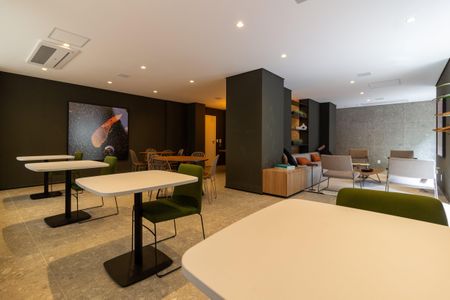 Studio para alugar com 24m², 1 quarto e sem vagaÁrea comum - Salão de festas