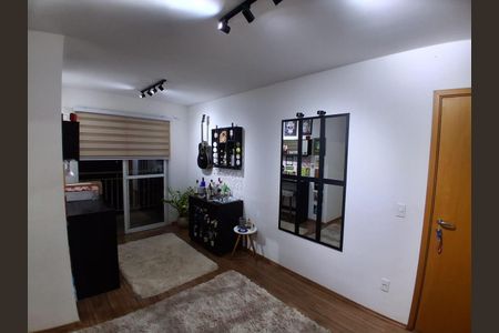 Sala de apartamento para alugar com 2 quartos, 51m² em Jardim Campos Eliseos, Campinas