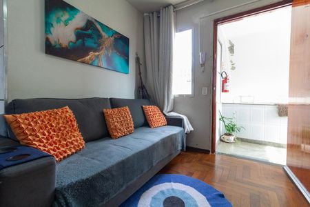 Sala de apartamento à venda com 2 quartos, 49m² em Conjunto Habitacional Padre Manoel da Nobrega, São Paulo