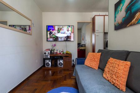 Sala de apartamento à venda com 2 quartos, 49m² em Conjunto Habitacional Padre Manoel da Nobrega, São Paulo