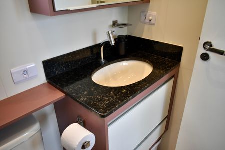 Apartamento para alugar com 51m², 1 quarto e sem vaga Apartamento para alugar com 51m², 1 quarto e sem vagaBanheiro da Suíte