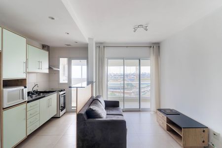 Sala de apartamento para alugar com 1 quarto, 47m² em Campo Belo, São Paulo