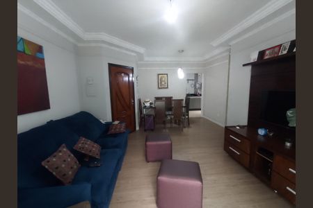 Sala de apartamento à venda com 3 quartos, 120m² em Vila Curuçá, Santo André