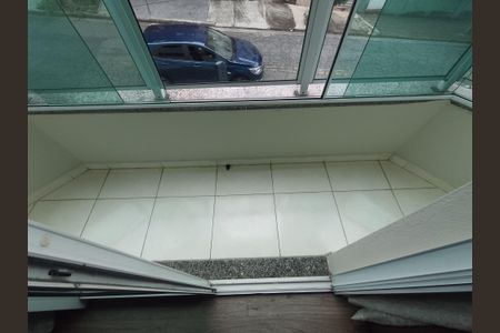 Varanda da Sala de apartamento à venda com 3 quartos, 120m² em Vila Curuçá, Santo André