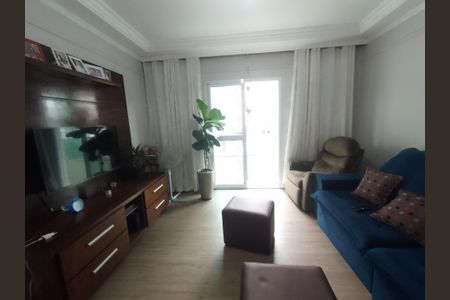 Sala  de apartamento à venda com 3 quartos, 120m² em Vila Curuçá, Santo André