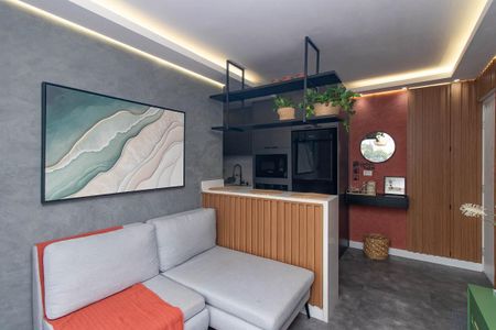 Sala de apartamento à venda com 2 quartos, 43m² em Vila Santa Terezinha (Zona Norte), São Paulo