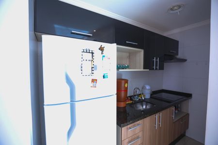 Cozinha - Armários de apartamento para alugar com 1 quarto, 37m² em Jaguará, São Paulo