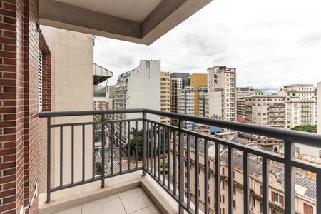 Varanda do Studio de kitnet/studio à venda com 1 quarto, 46m² em República, São Paulo