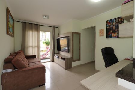 Sala de apartamento à venda com 2 quartos, 55m² em Vila Metalúrgica, Santo André