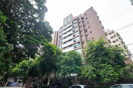 Apartamento para alugar com 35m², 1 quarto e 1 vagaFachada do Prédio