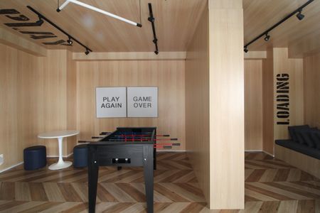 Apartamento para alugar com 34m², 2 quartos e sem vagaSala de jogos