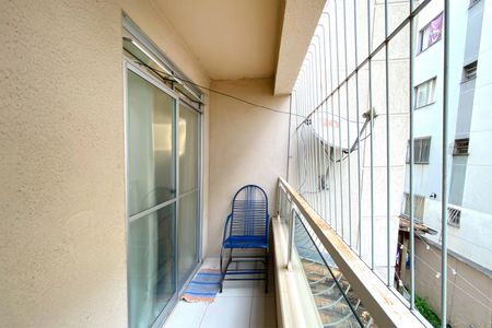 Varanda da Sala de apartamento à venda com 3 quartos, 70m² em Santa Efigênia, Belo Horizonte